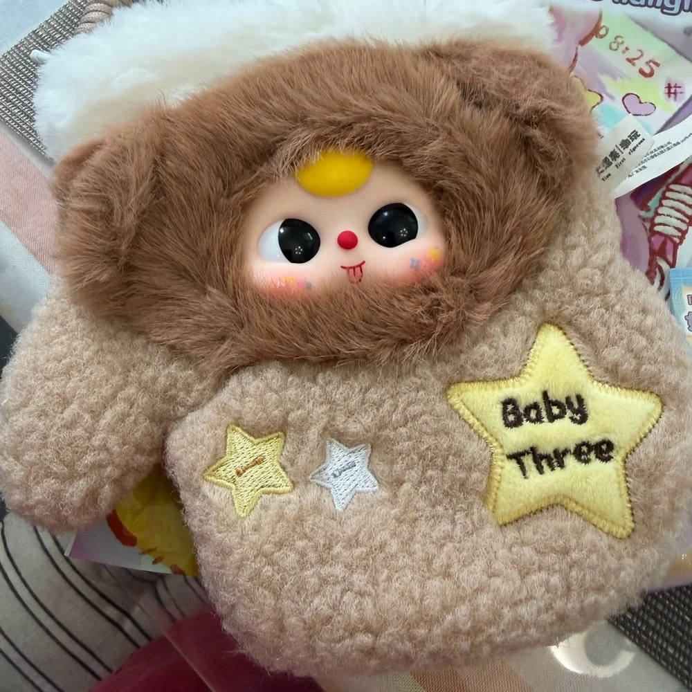Baby Three Plush Mobile Hanging Bag Open bag